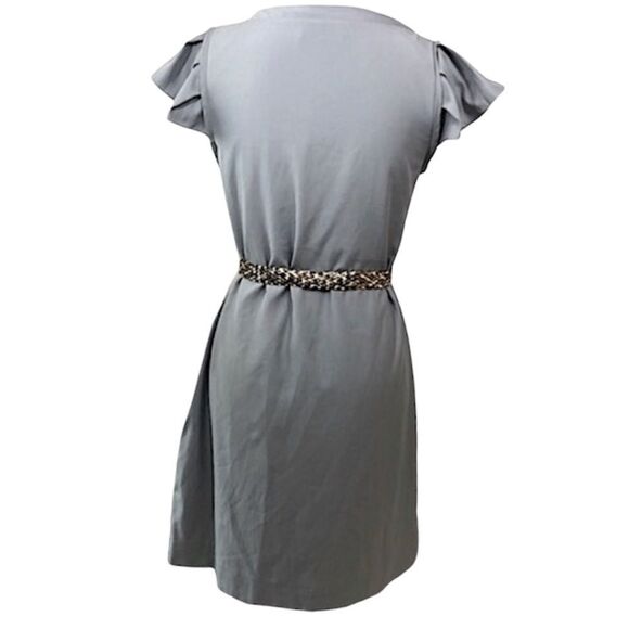 Banana Republic Satin Stud Belted Dress sz 2 - Picture 6 of 9